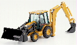 (55060) 432D Side Shift Backhoe 1:50 Scale